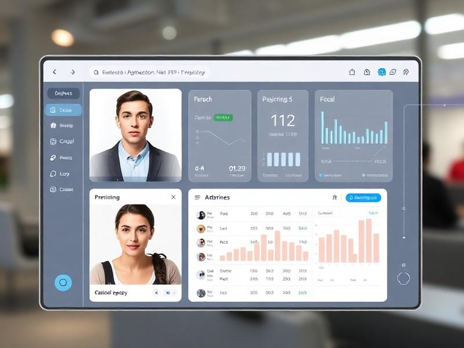 Face recognition attendance system by LPOINT